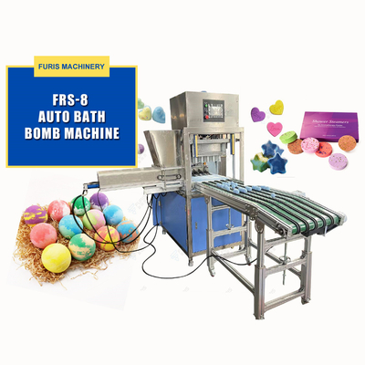 Vente d'usine haute capacité USA Populaire Bombes de bain entièrement automatiques Press Machine de fabrication pour les boules de bombe de bain Shampooings gazeux